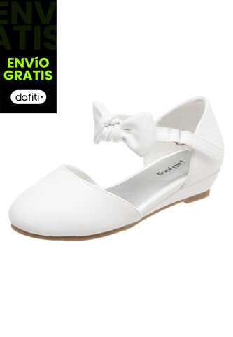 Zapatos Mara Para Niñas Pequeñas Fioni 190039 Blanco Fioni