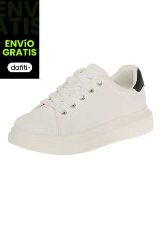 Zapatos Melissa Tipo Sneakers Para Niña Blanco Fioni 210278 Fioni