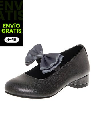 Zapatos De Vestir Anna Para Niña Pequeña Plateado Fioni 210280 Fioni
