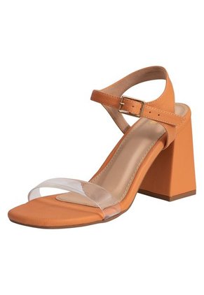 Sandalias De Vestir Lucite Para Mujer Anaranjado Fioni 199596 Payless