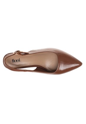Zapatos De Vestir Merla Para Mujer Café Medio Fioni 211586