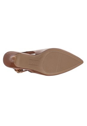 Zapatos De Vestir Merla Para Mujer Café Medio Fioni 211586