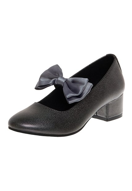 Zapatos De Vestir Anna Para Niña Plateado Fioni 210279