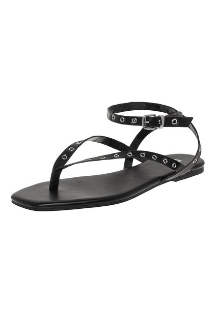Sandalias Debutante Para Mujer Negro Fioni 211141