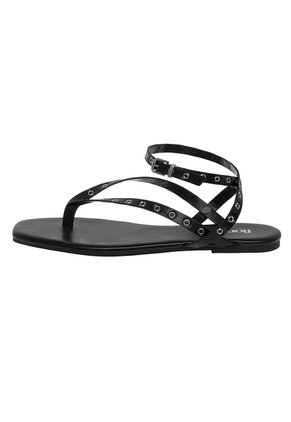 Sandalias Debutante Para Mujer Negro Fioni 211141