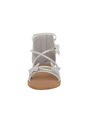 Sandalias Planas Cleo Para Niña Pequeña Plateado Fioni 210263 de Fioni