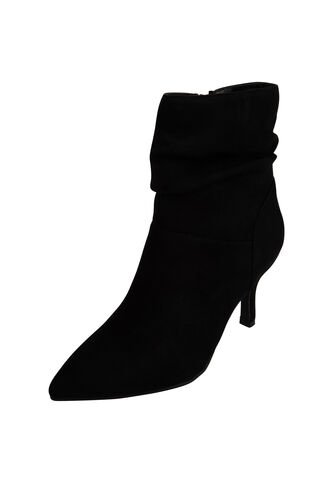 Botines De Vestir Juanne Para Mujer Negro Fioni 201174 Fioni