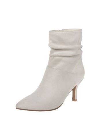 Botines De Vestir Juanne Para Mujer Beige Fioni 201175 Fioni