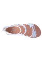 Sandalias Planas Cleo Para Niña Blanco Fioni 200629 Payless de Fioni