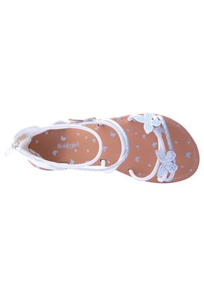Sandalias Planas Cleo Para Niña Blanco Fioni 200629 Payless