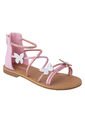 Sandalias Planas Cleo Para Niña Rosa Fioni 200420 Payless de Fioni