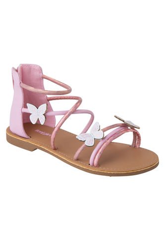 Sandalias Planas Cleo Para Niña Rosa Fioni 200420 Payless Fioni