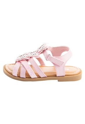 Sandalias Planas Con Diseño De Mariposa Para Niña Pequeña Rosa Fioni 199420 Payless