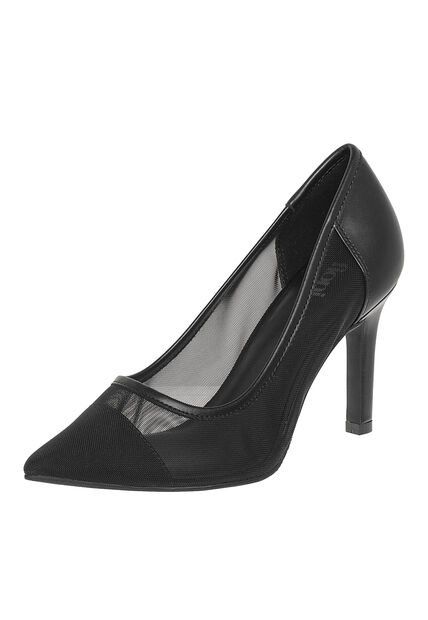 Zapatos De Vestir Mesh Para Mujer Negro Fioni 210125