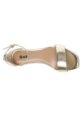 Sandalias De Vestir Para Mujer Dorado Fioni 210128