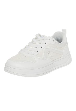 Zapatos Casuales Tipo Sneakers Para Niña Blanco Fioni 210268
