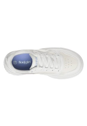 Zapatos Casuales Tipo Sneakers Para Niña Blanco Fioni 210268