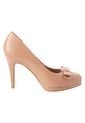 Tacones Ruby Bow Para Mujer Beige Fioni 192375 de Fioni