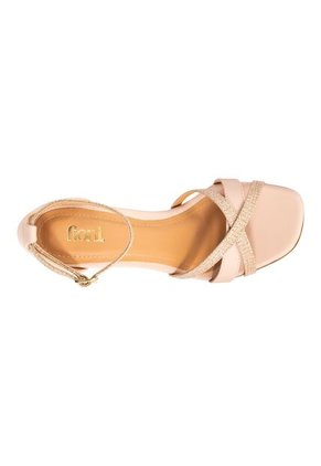 Sandalias De Vestir Con Correa De Tobillo Para Mujer Beige Fioni 199597 Payless