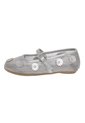 Zapatos Planos Casuales Luciana Para Niña Pequeña Plateado Fioni 211429 de Fioni