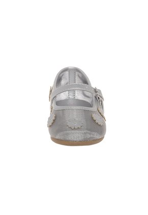 Zapatos Planos Casuales Luciana Para Niña Pequeña Plateado Fioni 211429