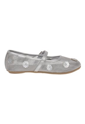Zapatos Casuales Luciana Para Niña Plateado Fioni 211428