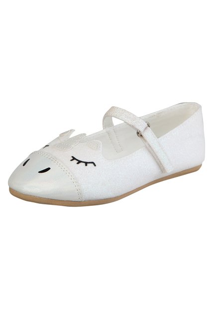 Zapatos Casuales Con Diseño De Unicornio Para Niña Pequeña Blanco Fioni 199165