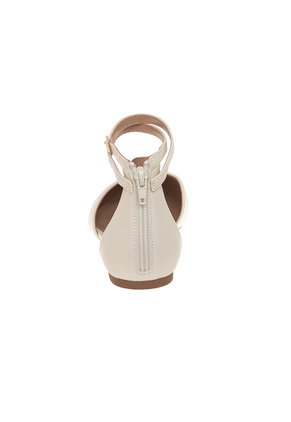 Zapatos Planos Casuales Marie Para Mujer Marfil Fioni 211525