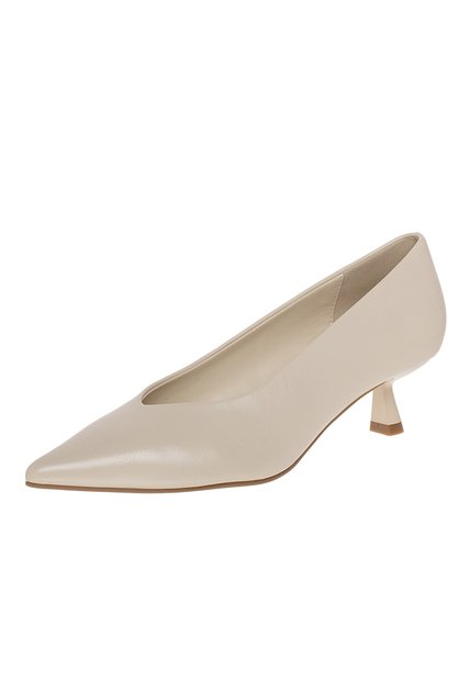 Zapatos De Vestir Krishell Para Mujer Marfil Fioni 211274