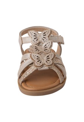 Sandalias Cassie Con Diseño De Mariposa Para Niña Pequeña Dorado Fioni 200293 Payless