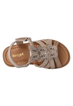 Sandalias Cassie Con Diseño De Mariposa Para Niña Pequeña Dorado Fioni 200293 Payless
