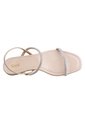 Sandalias Planas Shimmer Para Mujer Beige Fioni 199535 de Fioni