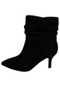 Botines De Vestir Juanne Para Mujer Negro Fioni 201174 de Fioni