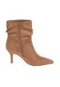Botines De Vestir Juanne Para Mujer Bronceado Fioni 210074 de Fioni
