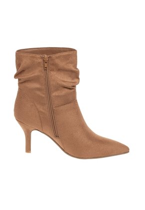 Botines De Vestir Juanne Para Mujer Bronceado Fioni 210074