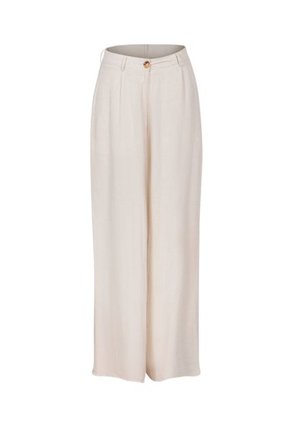 Pantalon Ancho Mujer Beige P144 Fiory