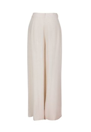 Pantalon Ancho Mujer Beige P144 Fiory