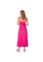 Vestido Largo Para Mujer Fucsia Fiory 3091 de Fiory