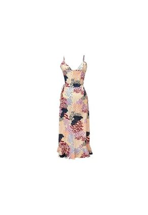 Vestido Largo Para Mujer Beige Fiory 3059