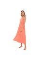 VESTIDO LARGO SALMON 2888 de Fiory