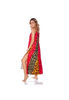 Vestido Largo Multicolor Fiory 3130