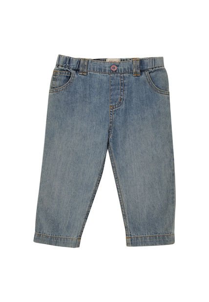 JEAN DENIM MEDIO 5 BOLSILLOS DENIM AZUL
