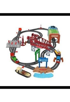 Fisher-Price® Thomas & Friends® Pista Trenes Motorizados Con Thomas Y Percy Que Hablan