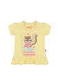 Camiseta Manga Corta Para Niña Amarillo Fisher Price de Fisher Price