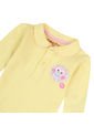 Camiseta Manga Larga Polo Para Niña Amarillo Fisher Price de Fisher Price