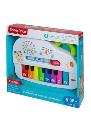 FISHER PRICE PERRITO PIANO SONIDOS DIVERTIDOS