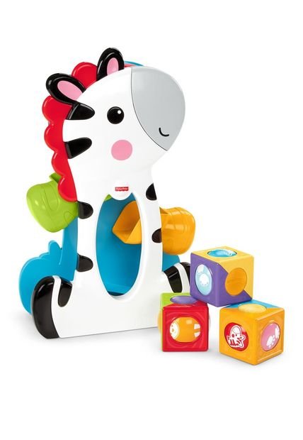 Fisher Price Cebra Bloques De Actividades