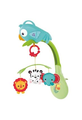 FISHER PRICE MÓVIL MUSICAL 3 EN 1 AMIGOS DE LA NATURALEZA