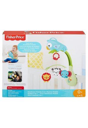 FISHER PRICE MÓVIL MUSICAL 3 EN 1 AMIGOS DE LA NATURALEZA