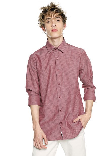 Camisa Morado-Rosa FIVEBLU